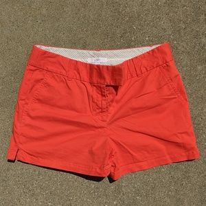 Loft riviera shorts orange size 8